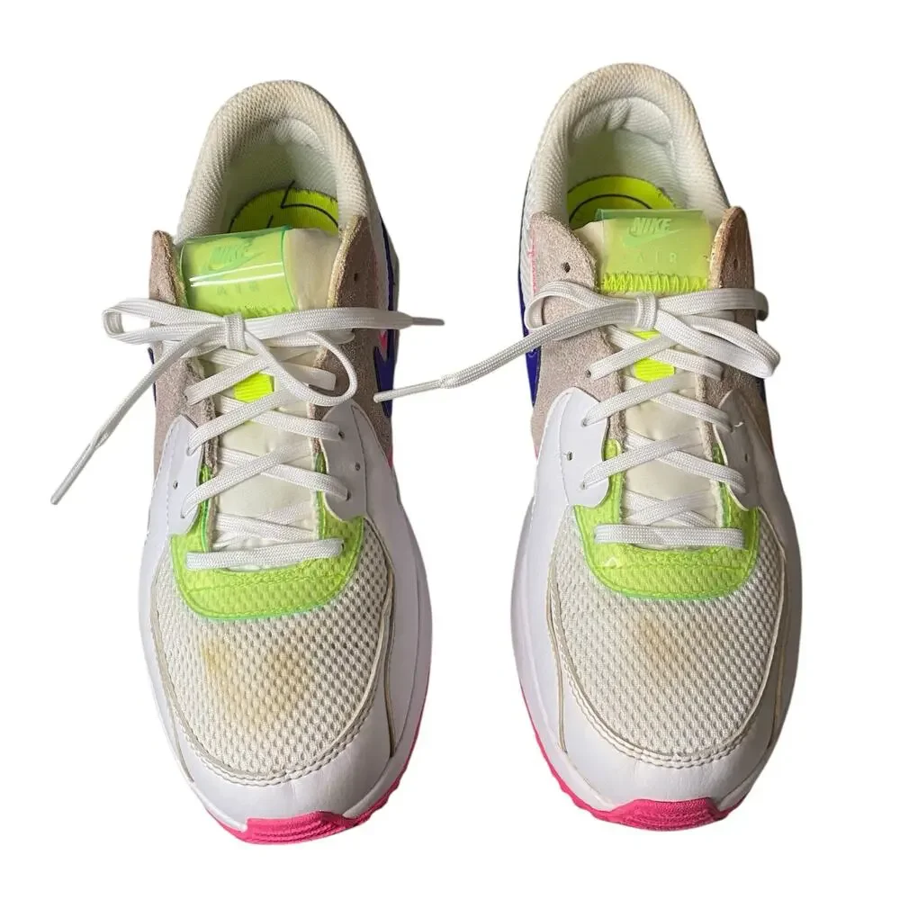 Nike Womens Air Max Excee DD2955-100 White Casual Shoes Sneakers Size 7.5